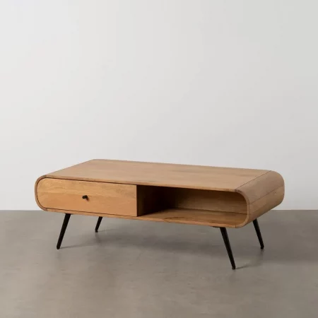MESA CENTRO NATURAL MADERA DE MANGO 120 X 60 X 40 CM-1