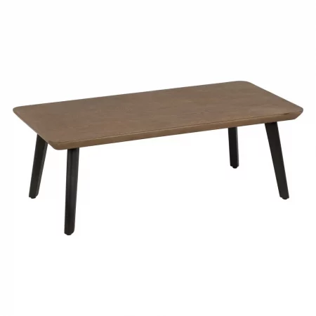 MESA CENTRO NATURAL-NEGRO MADERA-METAL 120 X 60 X 43 CM-2