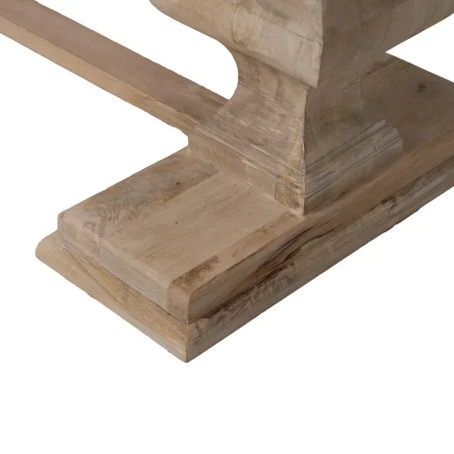 MESA COMEDOR BLANCO ROZADO 210 X 100 X 76 CM-6