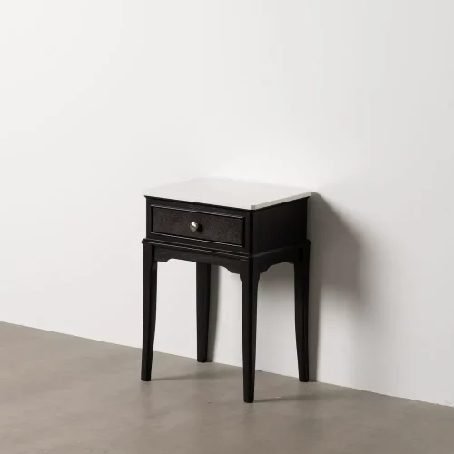 MESITA NEGRO MÁRMOL-DM 43 X 33 X 61 CM-1
