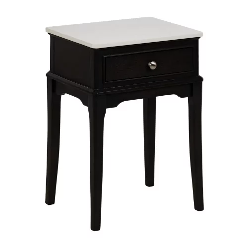 MESITA NEGRO MÁRMOL-DM 43 X 33 X 61 CM-2