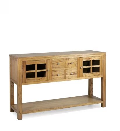MUEBLE AUXILIAR MERAPI 4 CAJONES 2 PUERTAS 1 ESTANTE-1