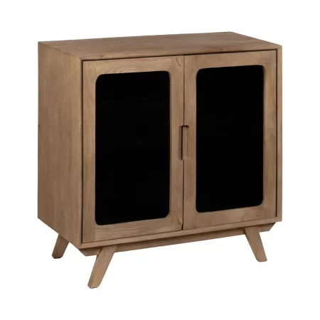 MUEBLE AUXILIAR NATURAL MADERA DE MANGO 81 X 41 X 83 CM-1