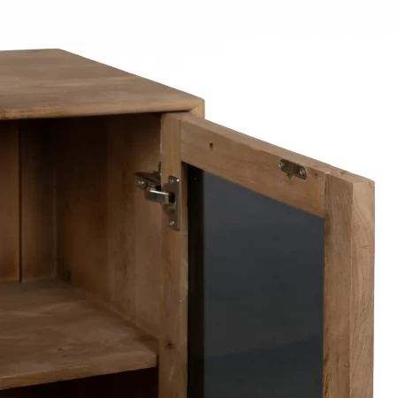 MUEBLE AUXILIAR NATURAL MADERA DE MANGO 81 X 41 X 83 CM-6