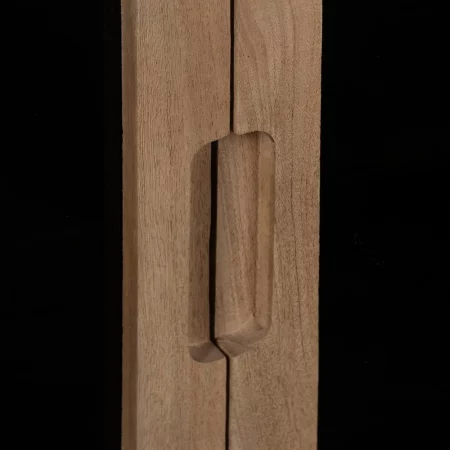 MUEBLE AUXILIAR NATURAL MADERA DE MANGO 81 X 41 X 83 CM-7