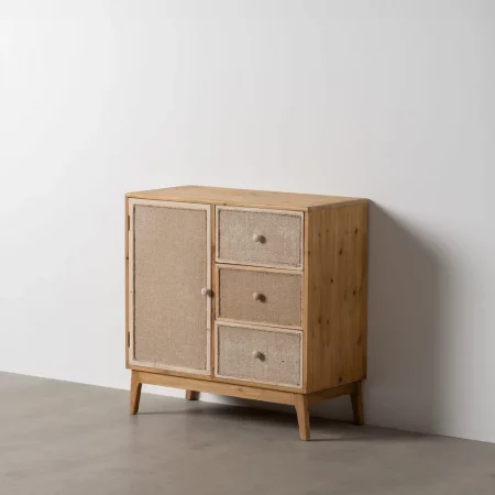 MUEBLE RECIBIDOR NATURAL DM-MADERA 75,50 X 37 X 75,50 CM-1