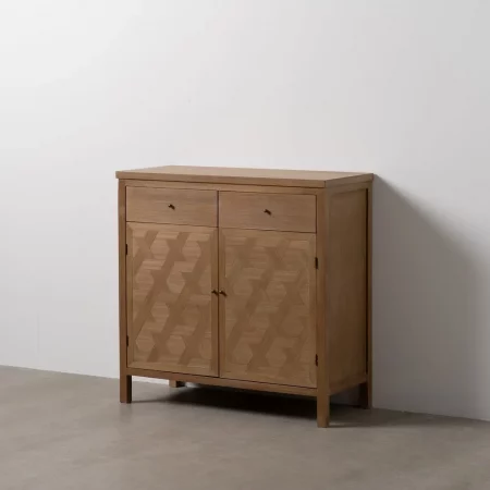 MUEBLE RECIBIDOR NATURAL DM-MADERA 90 X 40 X 90 CM-2