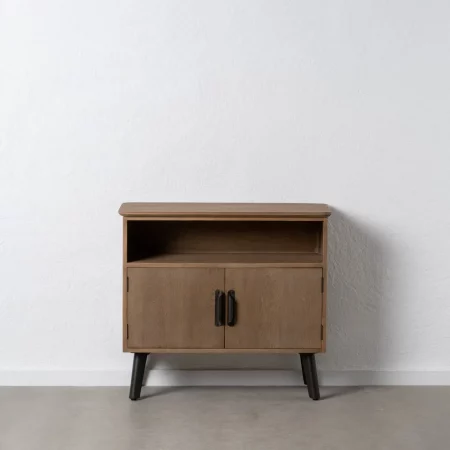MUEBLE RECIBIDOR NATURAL-NEGRO 90 X 41 X 81 CM-1