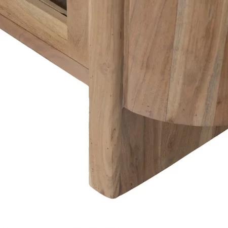 MUEBLE TV NATURAL MADERA DE ACACIA SALÓN 180 X 50 X 40 CM-9
