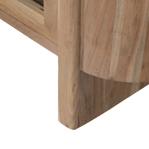 MUEBLE TV NATURAL MADERA DE ACACIA SALÓN 180 X 50 X 40 CM-9