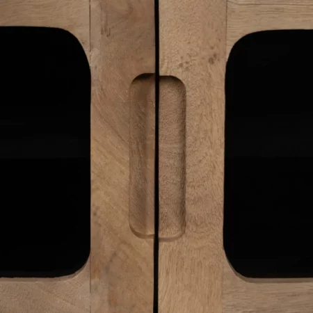 MUEBLE TV NATURAL MADERA DE MANGO SALÓN 180 X 40,50 X 48 CM-9