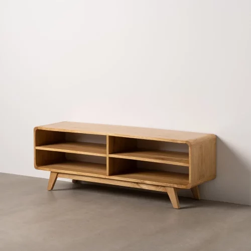 MUEBLE TV NATURAL MADERA MINDI SALÓN 140 X 40 X 50 CM-1