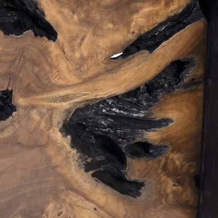 Mesa Auxiliar en Madera de Teka 30x35x55 Cm - Moycor (5)