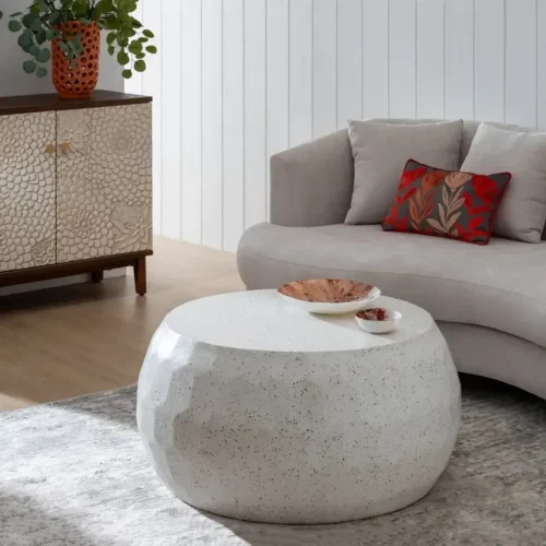 Mesa Centro Beige Cemento 92x45 Cm - IXIA (3)