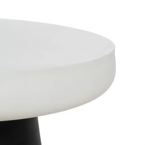 Mesa Centro Blanco Negro Magnesio 91x39 Cm - IXIA (1)