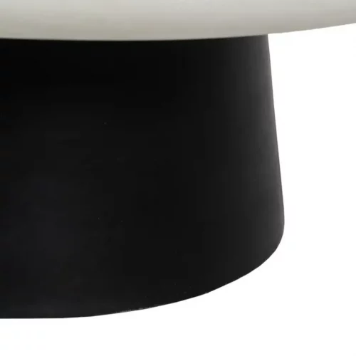 Mesa Centro Blanco Negro Magnesio 91x39 Cm - IXIA (2)