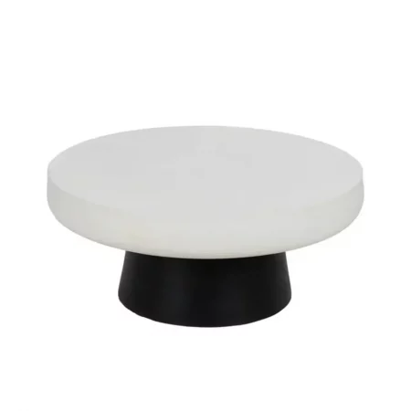 Mesa Centro Blanco Negro Magnesio 91x39 Cm - IXIA (7)