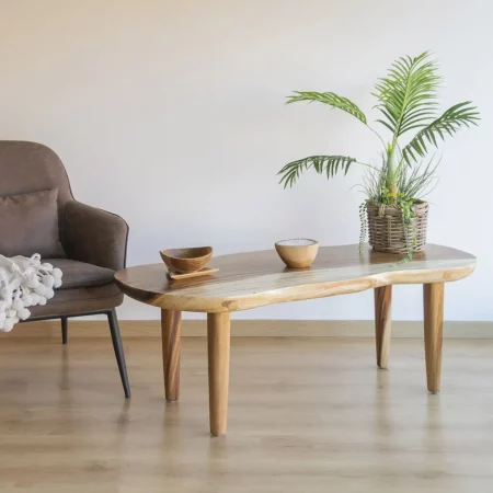 Mesa Centro Irregular de Madera Suar 130x50x45 Cm - Moycor (6)