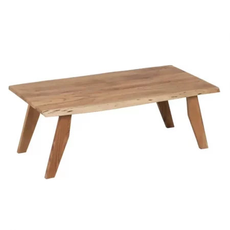 Mesa Centro Madera Acacia Salón 110x60x40 Cm - IXIA (5)