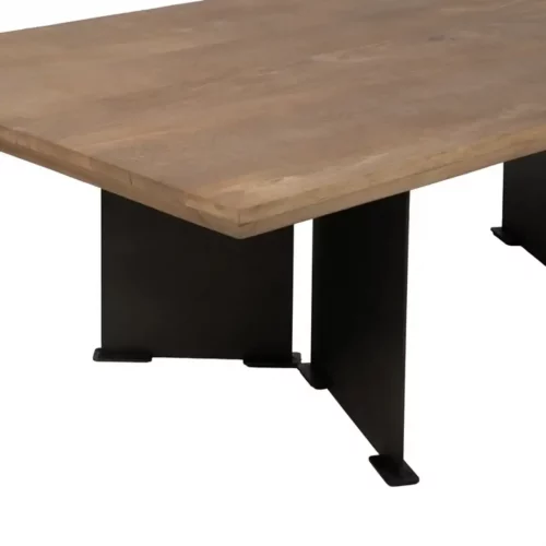 Mesa Centro Madera MangoHierro 150x70x43 Cm - IXIA (6)