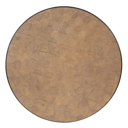 Mesa Centro Madera Natural DM Metal 120x35 Cm - IXIA (8)
