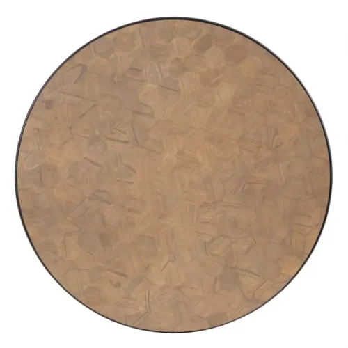 Mesa Centro Madera Natural DM Metal 120x35 Cm - IXIA (8)