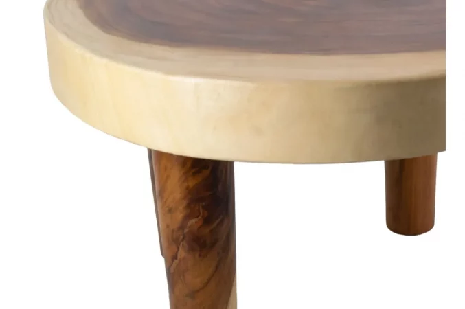 Mesa Centro Madera de Suar 60x60x41 Cm - Moycor (2)