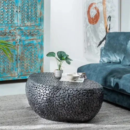 Mesa Centro Negro Hierro 123x69x41 Cm - IXIA (1)