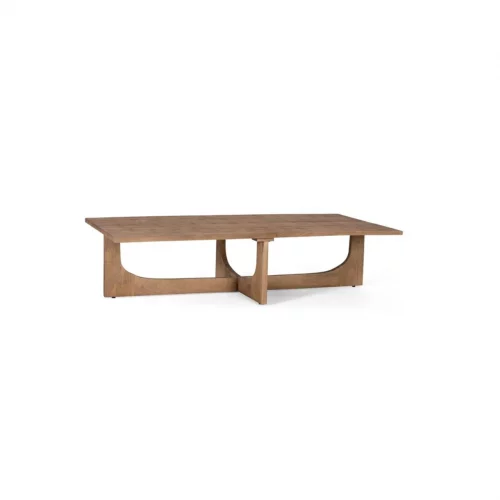 Mesa Centro Rectangular Madera Mango Natural 152x76x38 Cm - Giner y Colomer (3)