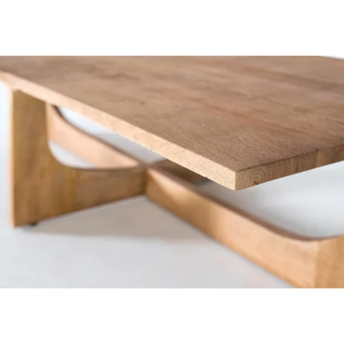 Mesa Centro Rectangular Madera Mango Natural 152x76x38 Cm - Giner y Colomer (4)