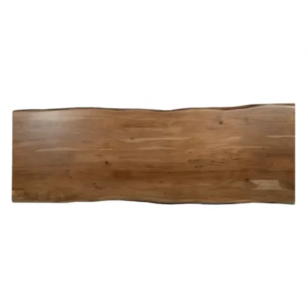 Mesa Comedor Madera Acacia Hierro Negro 300x100x77 Cm - IXIA (3)