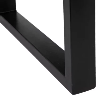 Mesa Comedor Madera Hierro Natural Negro 160x80x76 Cm - IXIA (4)