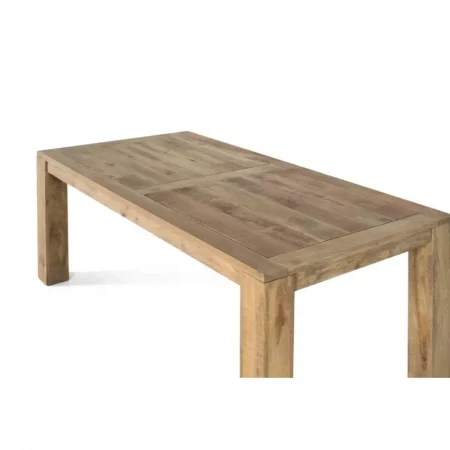 Mesa Comedor Madera Mango Acabado Natural 200x100x76 Cm - Giner y Colomer (3)