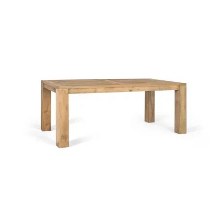 Mesa Comedor Madera Mango Acabado Natural 200x100x76 Cm - Giner y Colomer (5)