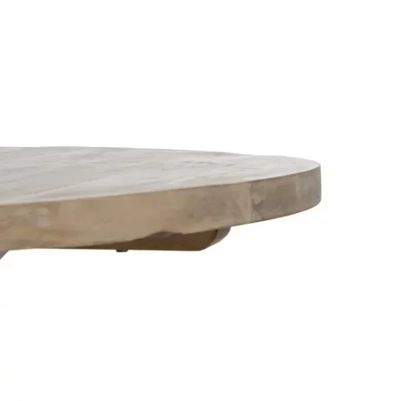 Mesa Comedor Madera Mango Blanco Rozado 120x76 Cm - IXIA (1)