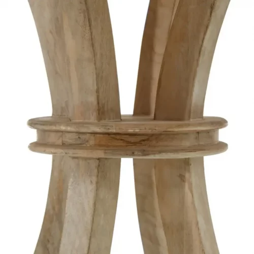 Mesa Comedor Natural Madera Mango 85x76 Cm - IXIA (1)