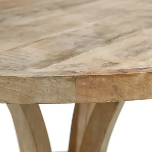 Mesa Comedor Natural Madera Mango 85x76 Cm - IXIA (4)