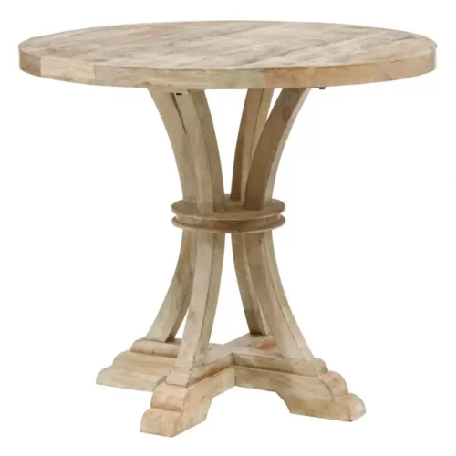 Mesa Comedor Natural Madera Mango 85x76 Cm - IXIA (7)