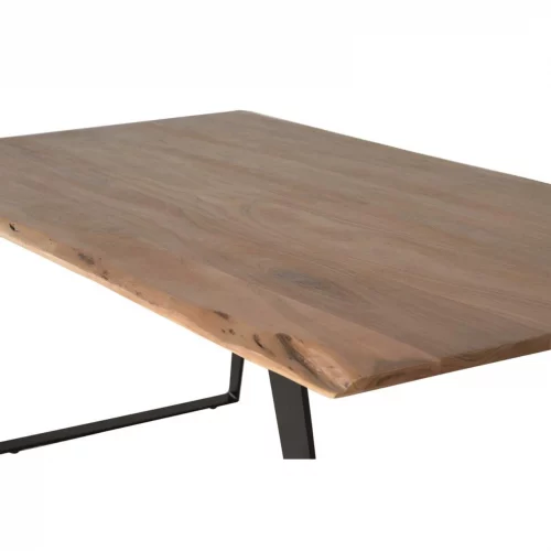 Mesa Comedor Rectangular Estilo Industrial Madera Acacia 205x100x77 Cm - Giner y Colomer (5)