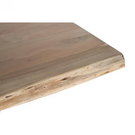 Mesa Comedor Rectangular Madera Acacia Patas Metal 240x100x76 Cm - Giner y Colomer (3)