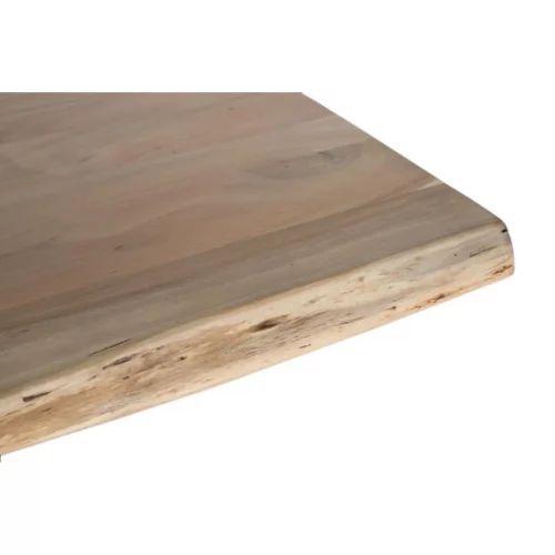 Mesa Comedor Rectangular Madera Acacia Patas Metal 240x100x76 Cm - Giner y Colomer (3)