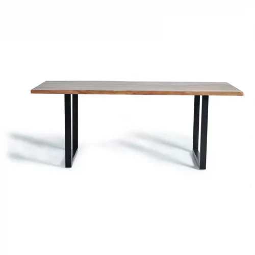 Mesa Comedor Rectangular Madera Acacia Sobre 35 mm - Giner y Colomer (5)