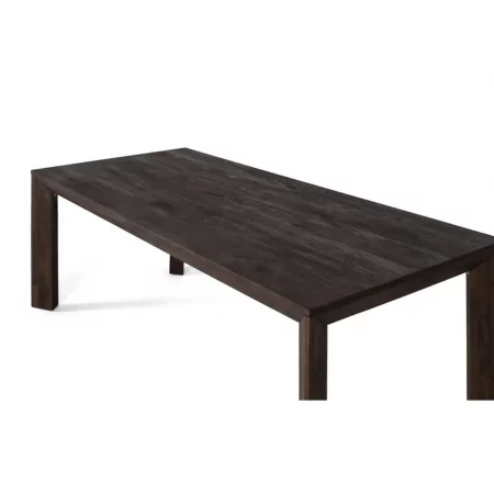 Mesa Comedor Rectangular Madera Mango Acabado Nogal 230x100x76 Cm - Giner y Colomer (5)