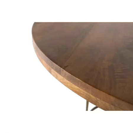 Mesa Comedor Redonda Madera Mango Natural 150xx76 - Giner y Colomer (3)