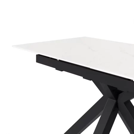 Mesa Extensible Mod. Lori BlancoNegro - Somcasa (1)