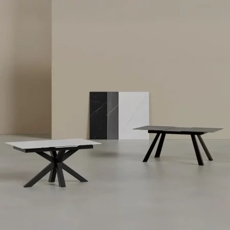 Mesa Extensible Mod. Lori GrisNegro - Somcasa (2)