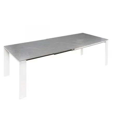 Mesa JANET 140 gris blanco-3