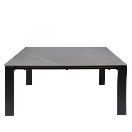 Mesa JANET 140 gris negro-1