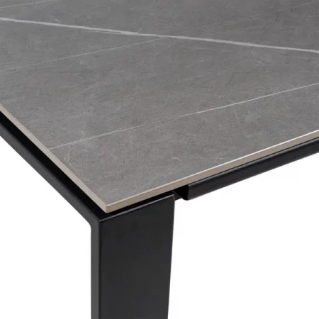 Mesa JANET 140 gris negro-4