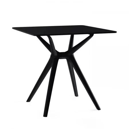 Mesa JULIET 70x70 negro-1